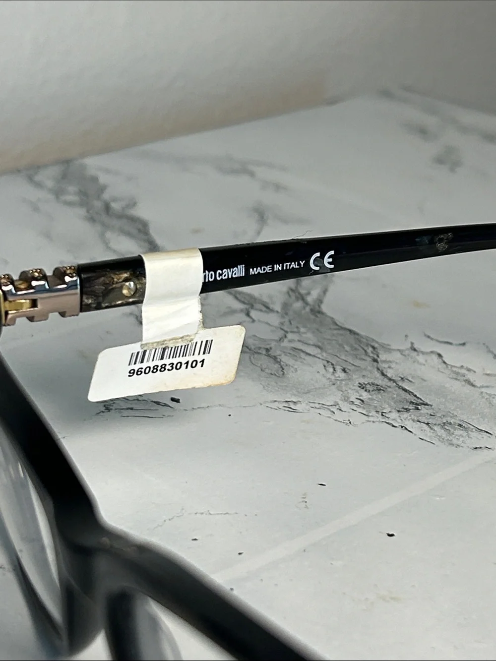 Roberto Cavalli Martinica 715 Marble Cat Eye Eyeglasses 54-17-140 NWT